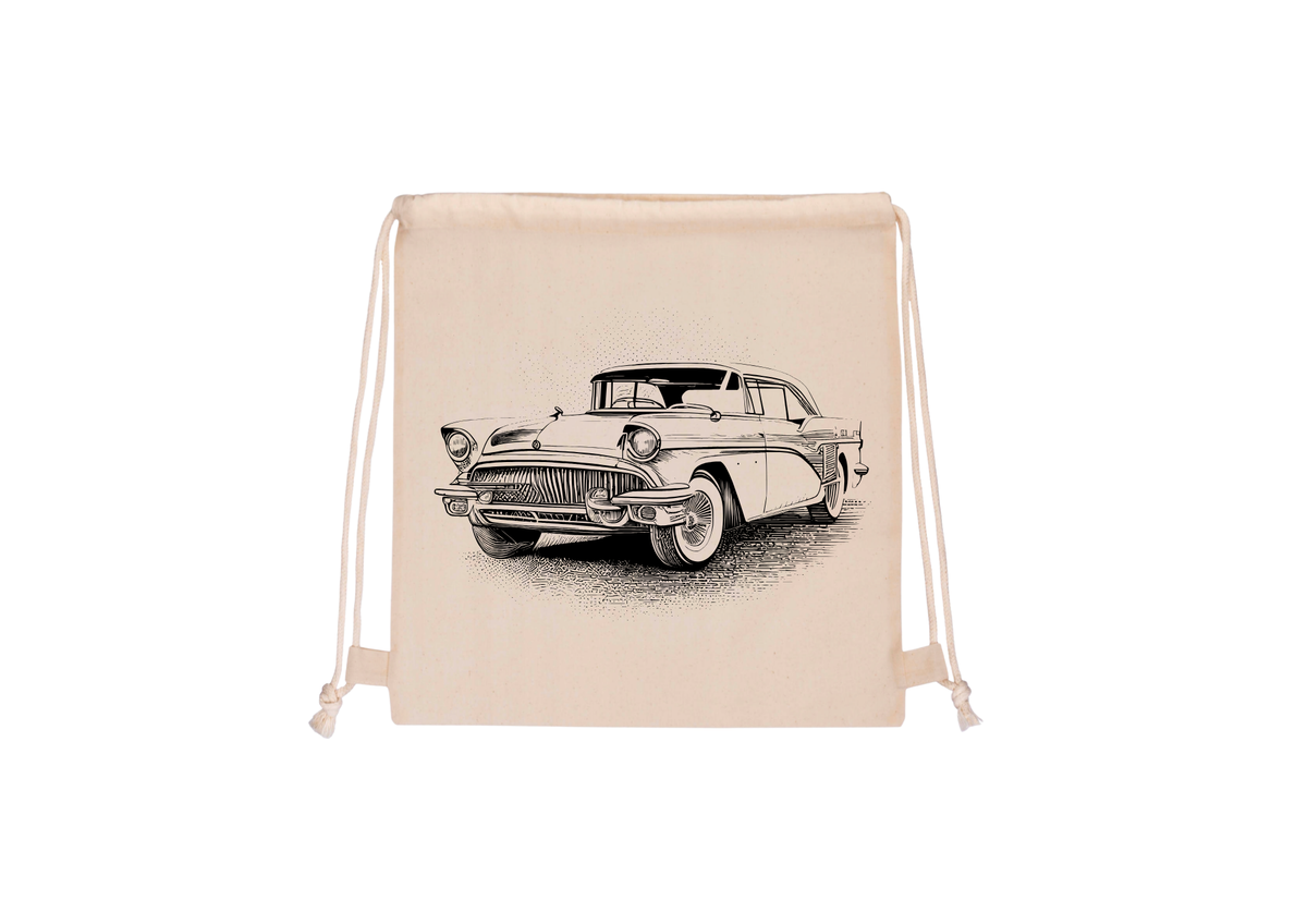 Plecak bawełniany –  Old car klasyk