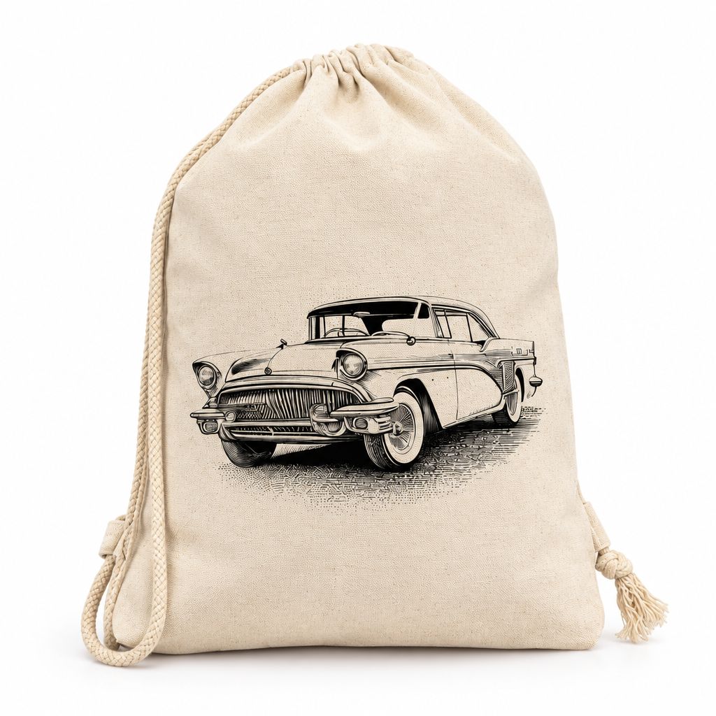 Plecak bawełniany –  Old car klasyk