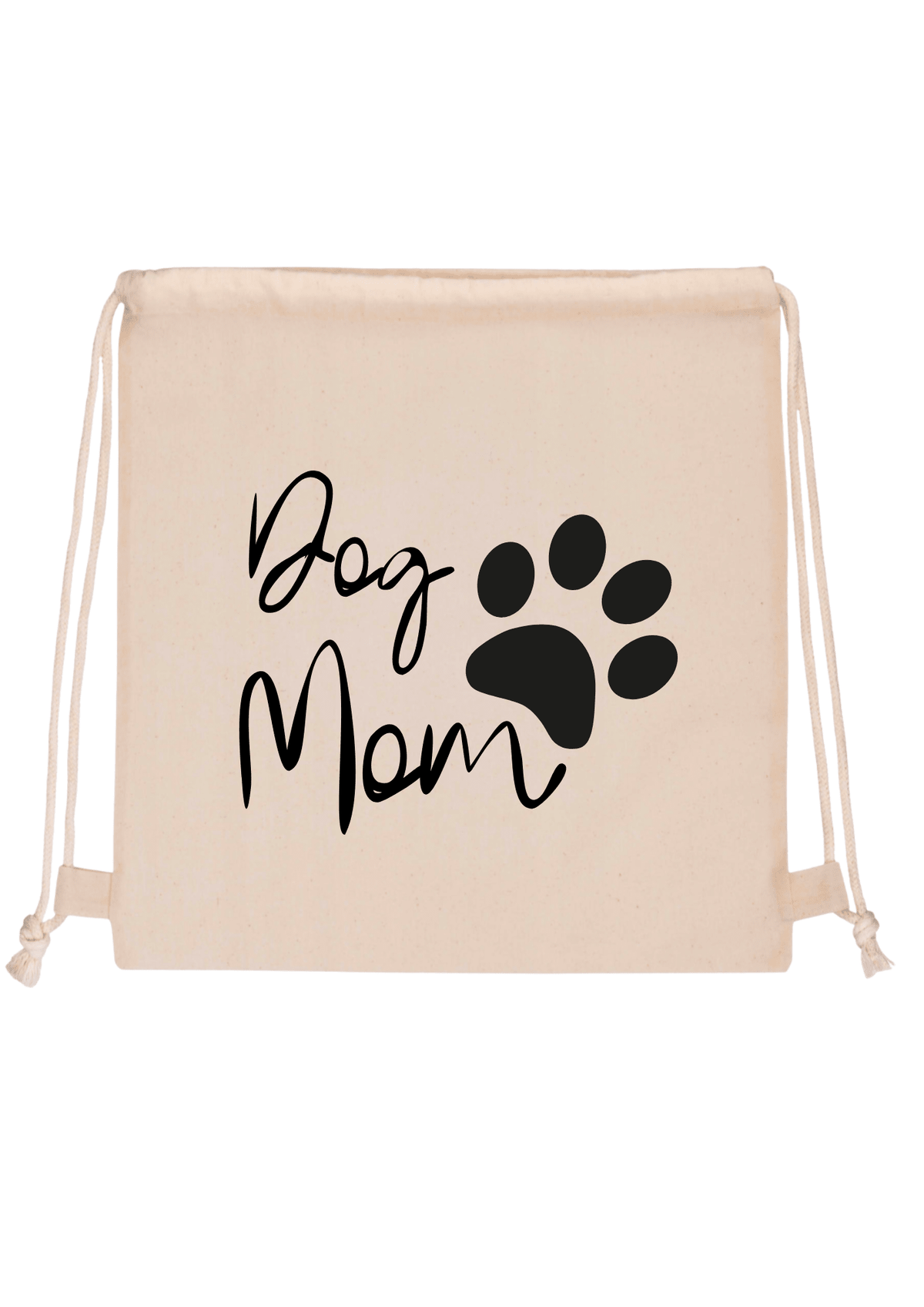 Plecak bawełniany – Dog Mom - Dog Love - Psia Mama - Nosi Mi Się