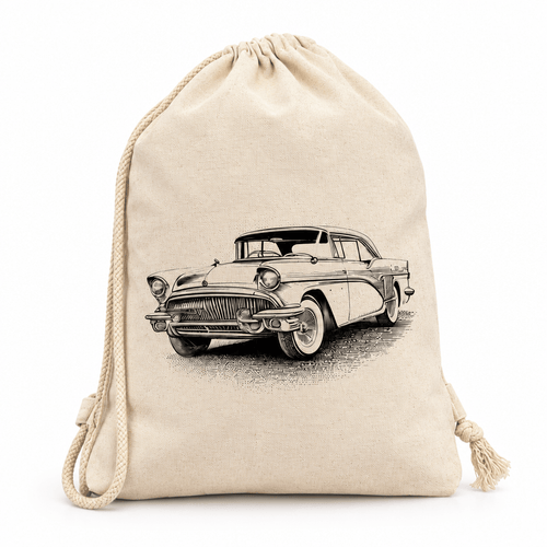 Plecak bawełniany – Old car klasyk - Nosi Mi Się