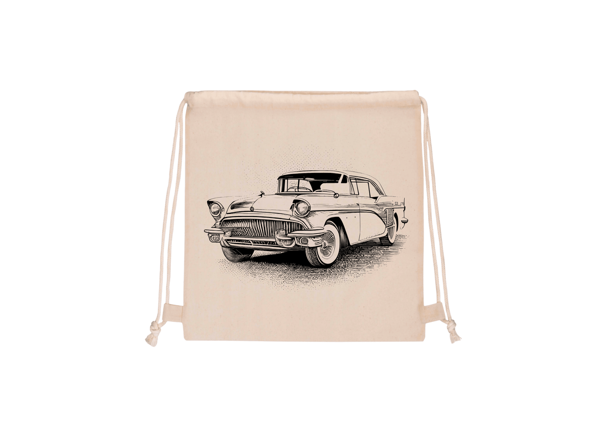 Plecak bawełniany – Old car klasyk - Nosi Mi Się
