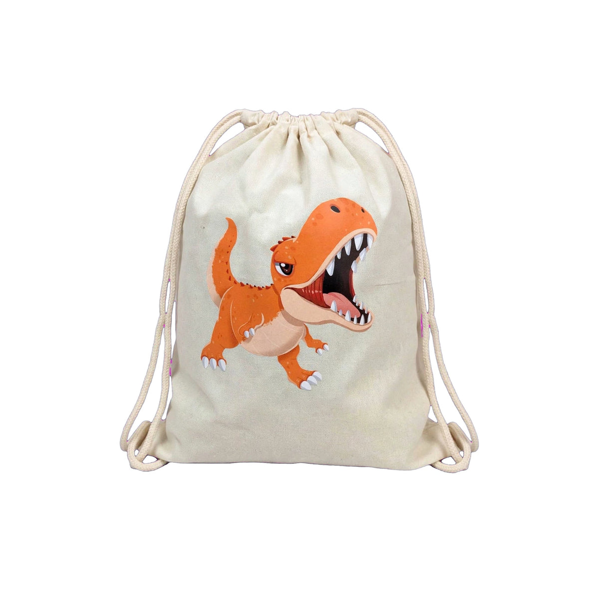 Plecak bawełniany z personalizacją Dino - Nosi Mi Się